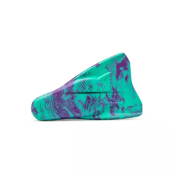 Speedo Kids' Fin - Teal/Purple L: Rubber, Swim Fins, Fits Shoe Size 3-4