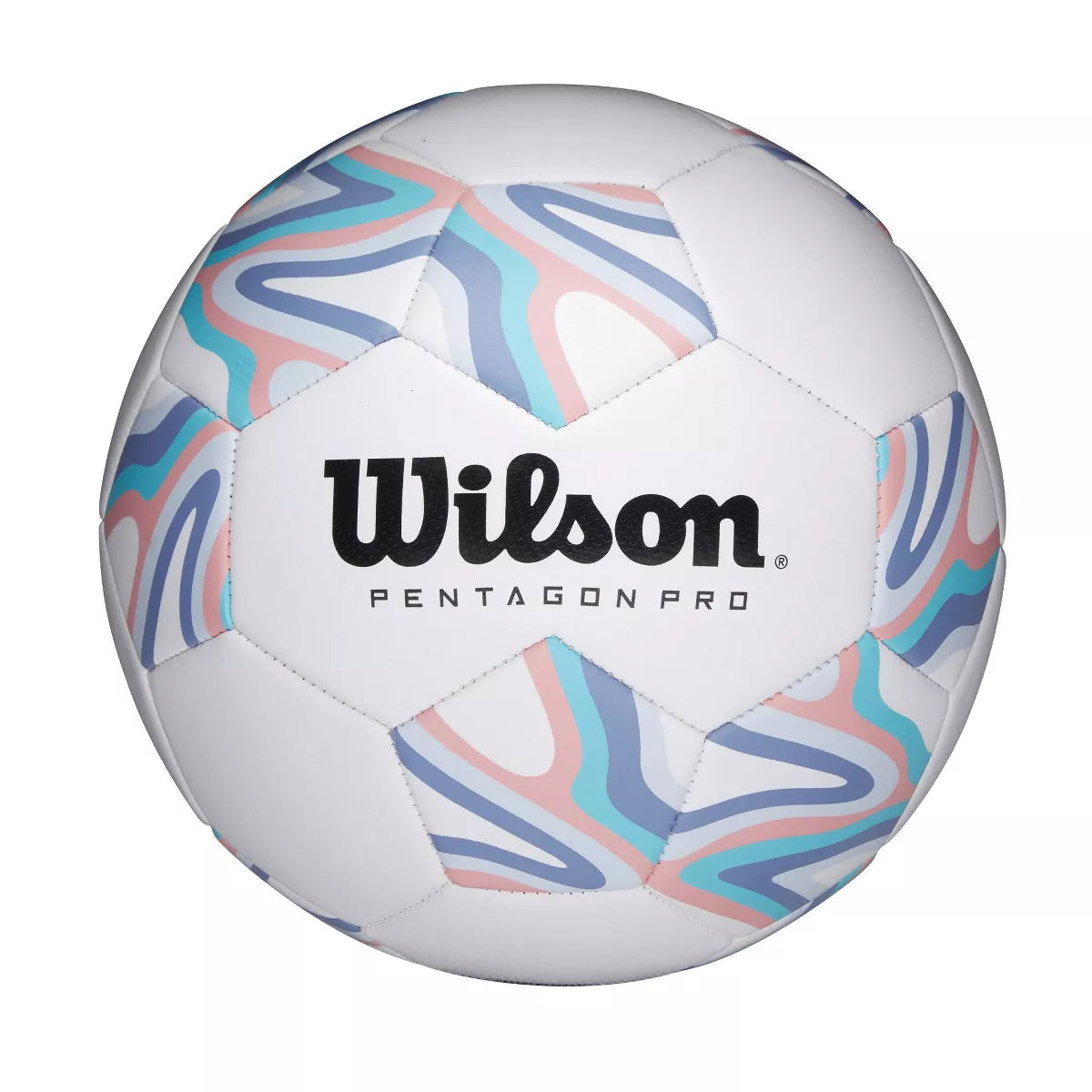 Wilson Pentagon Pro Target Pastel Size 5 Soccer Ball: Composite Shell, Butyl Bladder