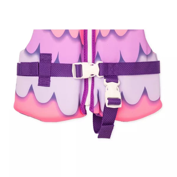 Speedo Infant Life Vest - Pink: Zipper Buckle Closure, Polyethylene Polyester Material