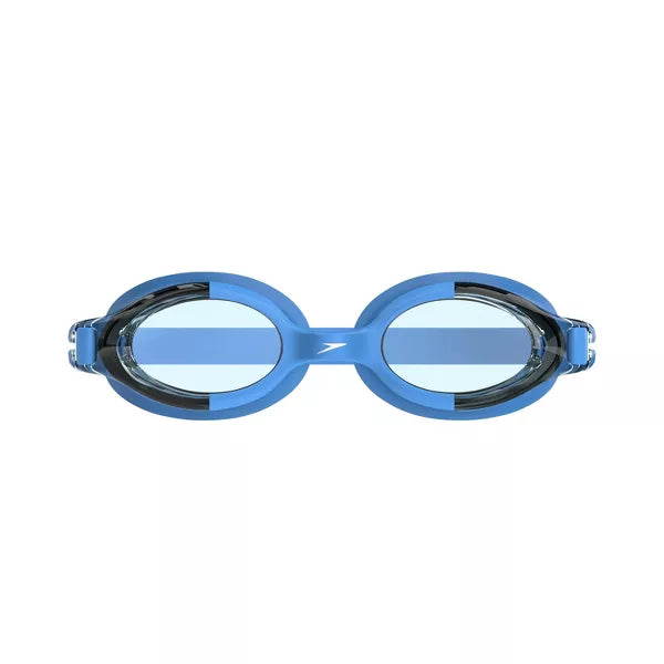 Speedo Junior Seaspray Swim Goggles - Light Blue: Latex-Free, Anti-Fog, Adjustable Strap