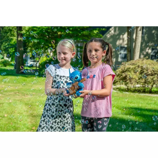 Disney Stitch No Spill Bubble Machine: Bubble Toys for Kids & Toddlers