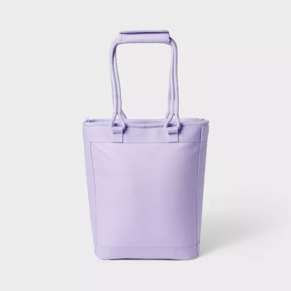 Tote 14 Cans Soft Sided Cooler Lilac Purple - Embark: Insulated Small Cooler Bag