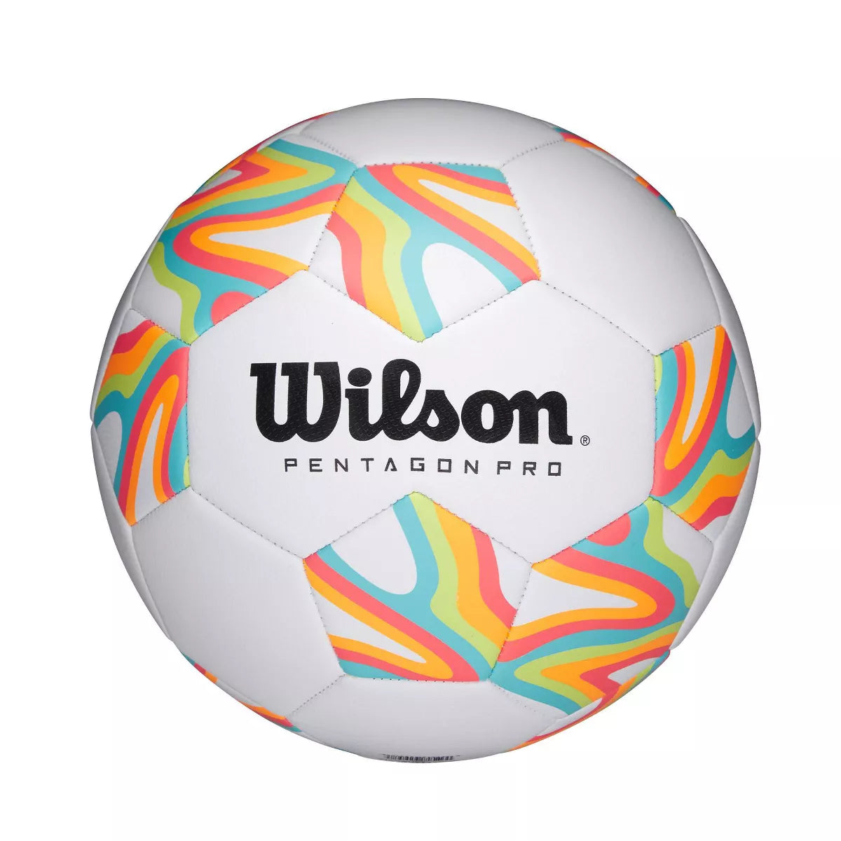 Wilson Pentagon Pro Target Bright Size 4 Soccer Ball: Kids, Composite Shell