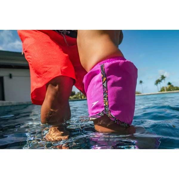 Speedo Kids' Combo Shorts - Light Purple M