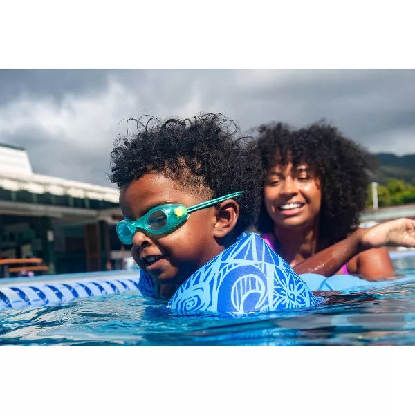 Speedo Kids' Glide Swim Goggles - Teal: Anti-Fog Lens, Adjustable Strap, Ages 3-6