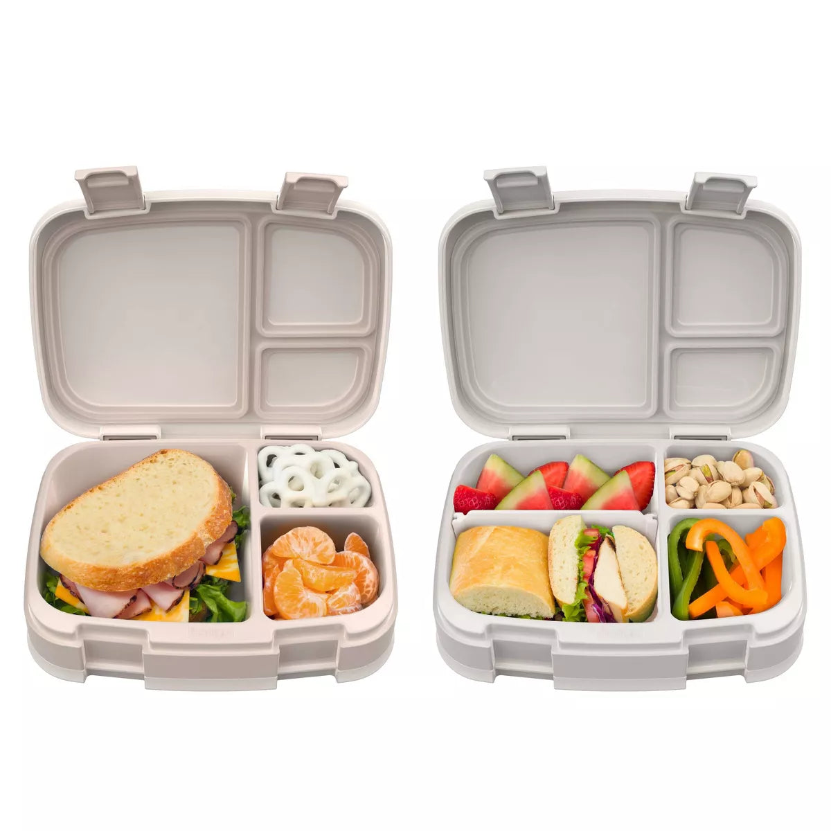 Bentgo Fresh Leakproof Bento Lunch Box 2pk - Dune & Moondust: BPA-Free Containers (Please be advised that sets may be missing pieces or otherwise incomplete.)