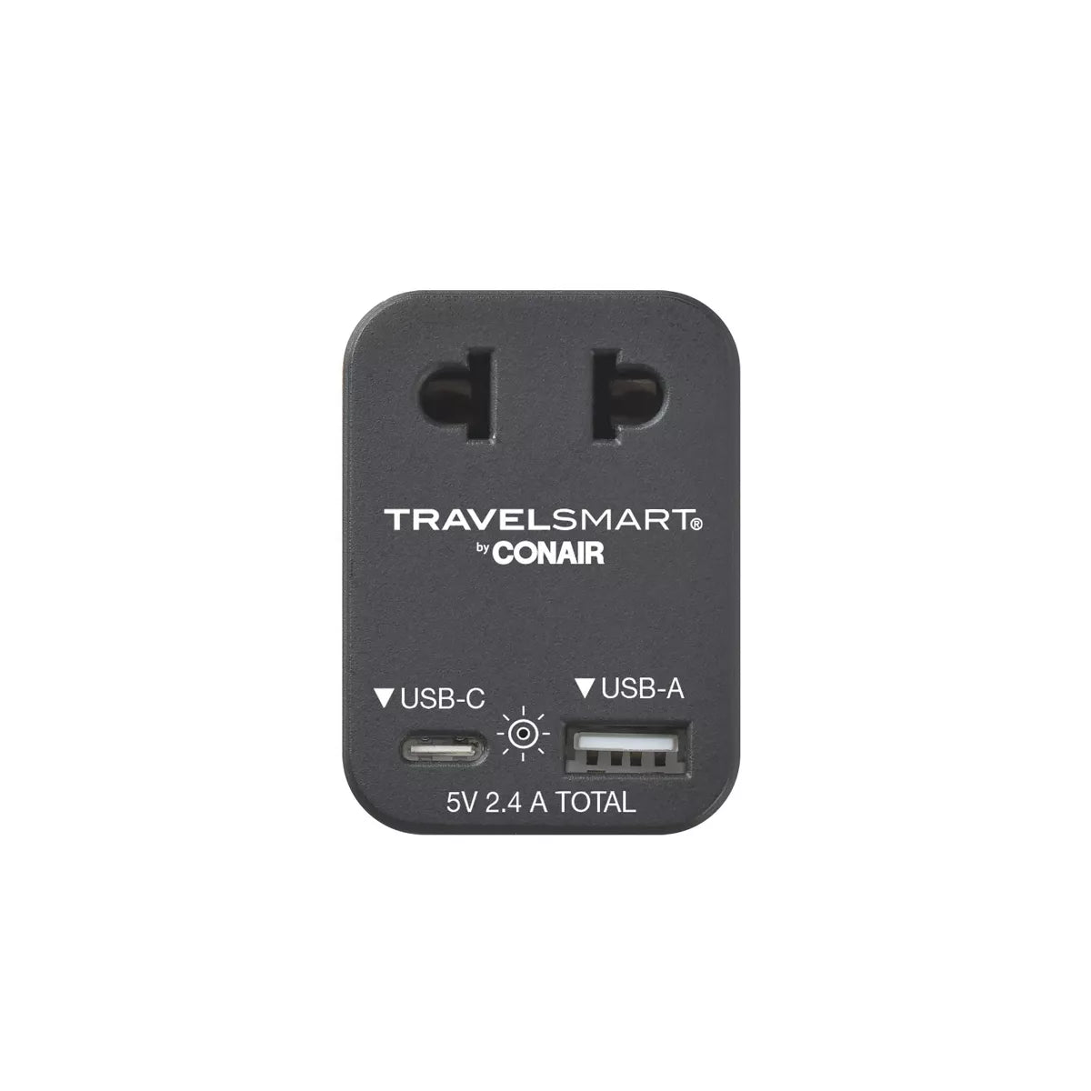 Travel Smart EU 12W Power Adapter Plug: USB & USB-C Charger for Europe