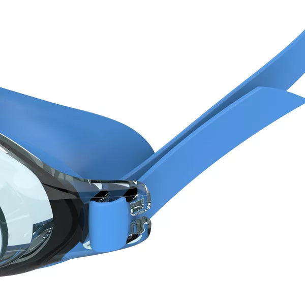 Speedo Junior Seaspray Swim Goggles - Light Blue: Latex-Free, Anti-Fog, Adjustable Strap