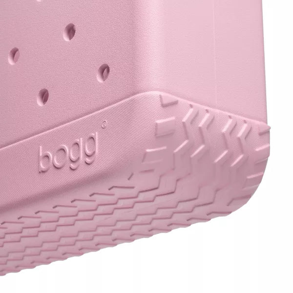 Bogg Bag Baby Bogg Tote Bag - Beach Hydrangea: Vinyl Hardside Shoulder Handbag