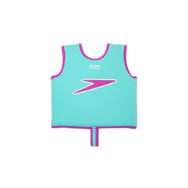 Speedo Kids' Swim Vest - Purple L/XL: Swim Training Float for Ages 3-8
