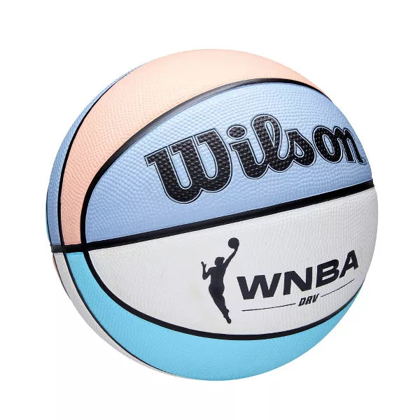 Wilson WNBA DRV Summer Basket 6 Basketball: Butyl Bladder, Rubber Shell, Age 9+