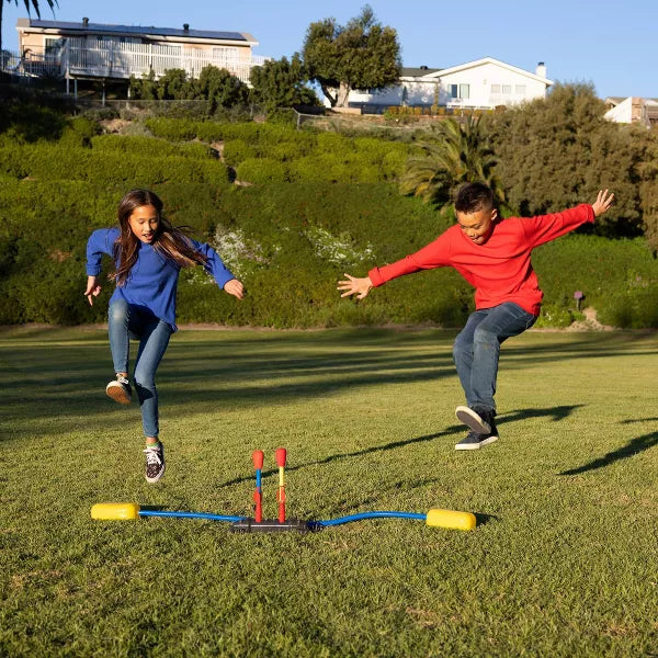 Stomp Rocket Dueling High-Flying Toy Rocket Double Launch Set (Please be advised that sets may be missing pieces or otherwise incomplete.)