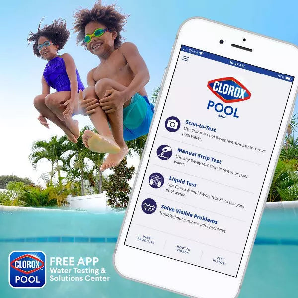 Clorox Pool & Spa Multi-Use Smart Strips: Pool Testing Chemicals, 50 Count