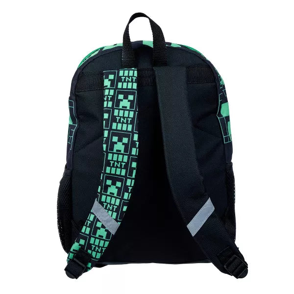 Minecraft Kids' 16" Backpack - Black