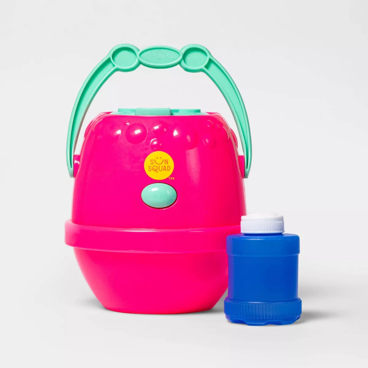 No Spill Bubble Machine (Colors May Vary) - Sun Squad: Toy for Toddlers and Kids