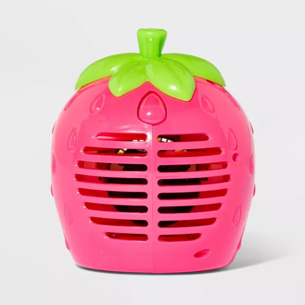 Strawberry Bubble Machine - Sun Squad: Plastic Blower Toy for Kids Ages 3+
