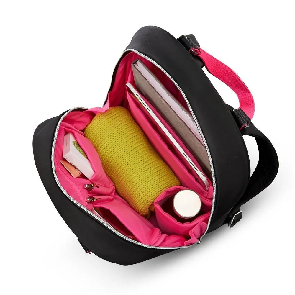 Sarah Jessica Parker 16" RFID Backpack - Black/Candy